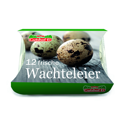 Gutshof-Ei Wachteleier  12 Stück
