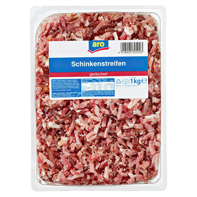 ARO Schinkenstreifen geschnitten geräuchert 1 kg