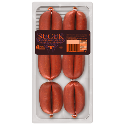 Zur Mühlengruppe Sucuk Knoblauchwurst im Ring - 1 kg