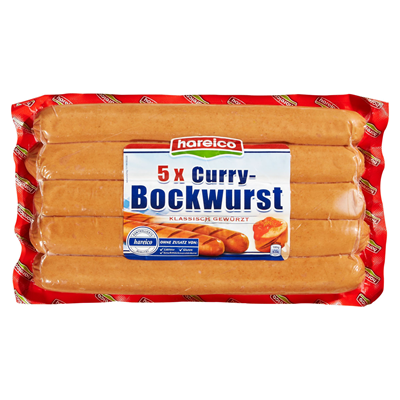 Hareico Currybockwurst gebrüht  900 g