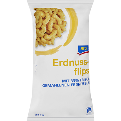 ARO Erdnussflips 200 g