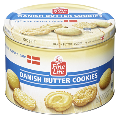 Fine Life Danish Butter Cookies 1 kg
