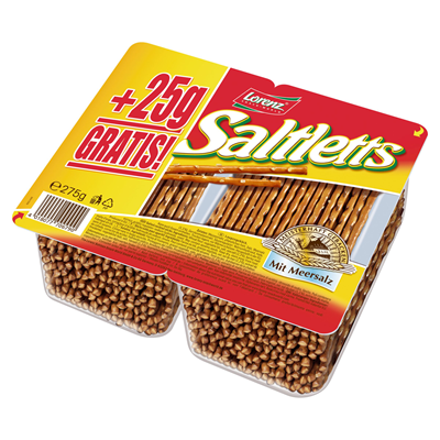Lorenz Saltletts Salzstangen 250 g