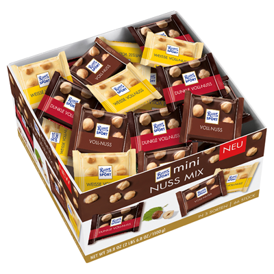 Ritter Sport Mini Nuss-Mix 66 Stück