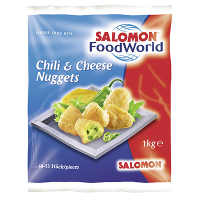 Salomon Chili & Cheese Nuggets tiefgefroren 1 kg