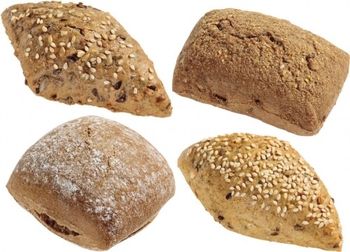 Mini Brötchen Mischkiste rustikal 4 fach tiefgefroren 120 x 35g