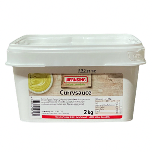 Wernsing Currysauce 2 kg