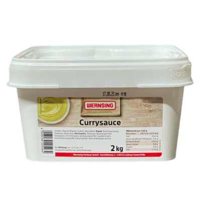 Wernsing Currysauce 2 kg