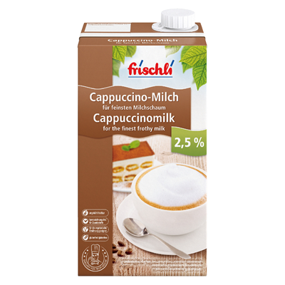 Frischli HALAL Cappuccino-Milch 2,5 % Fett - 1L