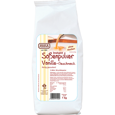 Meier Instant Soßenpulver Vanille ohne Kochen  1 kg