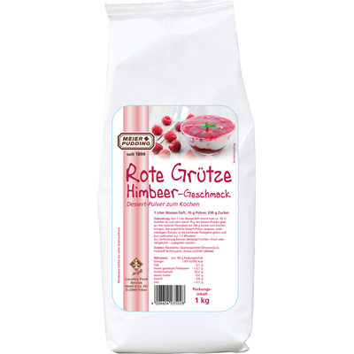 Meier Rote Grütze Himbeer  1 kg