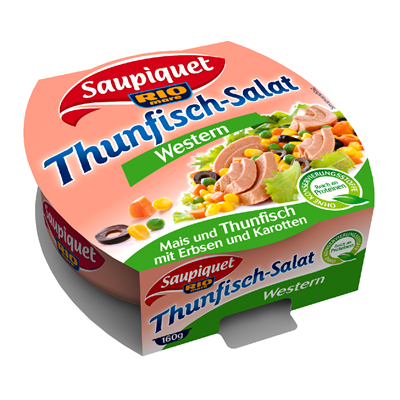 Saupiquet MSC Thunfisch Salat Western 160 g