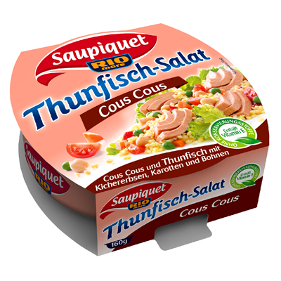 Saupiquet MSC Thunfisch Salat Cous Cous  160 g