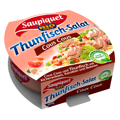 Saupiquet MSC Thunfisch Salat Cous Cous 160 g