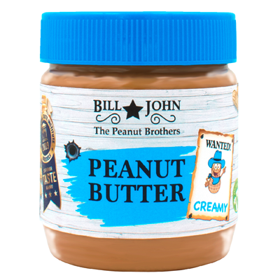 Bill & John Erdnussbutter Creamy cremig  350 g