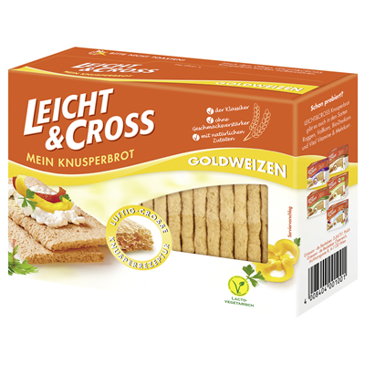 Leicht & Cross Knusperbrot Weizen 125 g