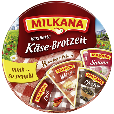 Milkana 200 g Herzhafte Käse-Brotzeit