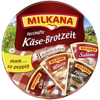Milkana Herzhafte Käse-Brotzeit  200 g