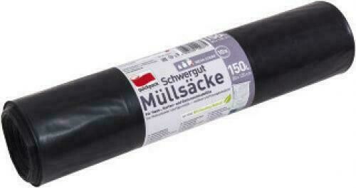 Müllbeutel Schwarz 150L