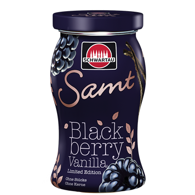 Schwartau Extra Samt Blackberry-Vanille  270 g