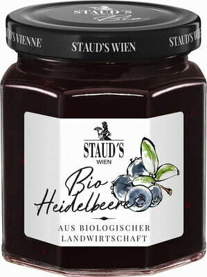 Staud´s Bio Heidelbeere Konfitüre 250 g