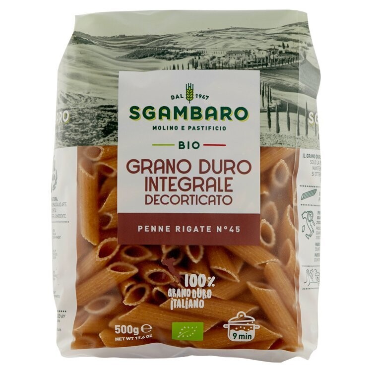 Sgambaro N.45 Penne Vollkorn 500 g