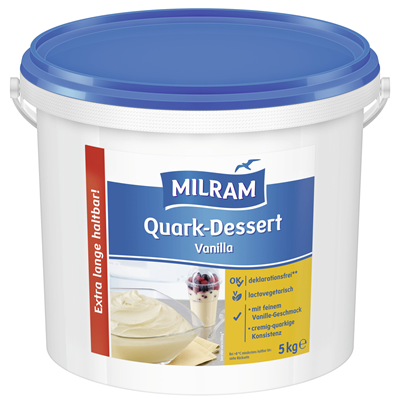 Milram Quark Dessert Vanilla 5 kg