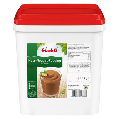 Frischli Pudding Nuss-Nougat 5 kg