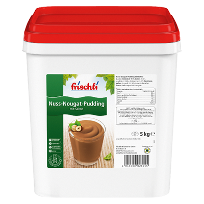 Frischli Pudding Nuss-Nougat  5 kg