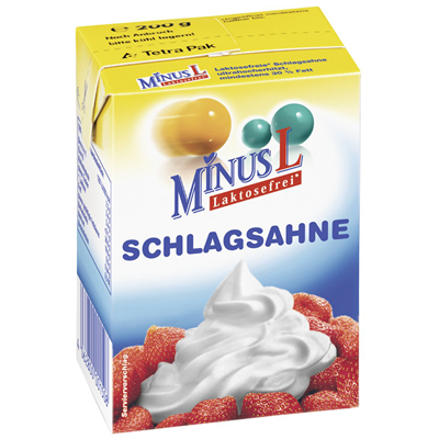 MinusL H-Schlagsahne laktosefrei 200 g