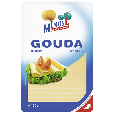 MinusL Gouda Scheiben  150 g
