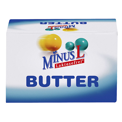 MinusL laktosefreie Butter  125 g