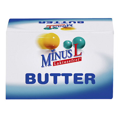 MinusL laktosefreie Butter 125 g