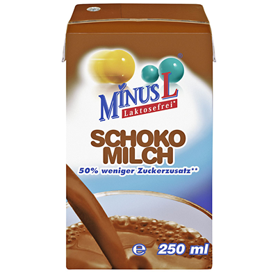 MinusL H-Schokolade 1,7 % laktosefrei 250 g