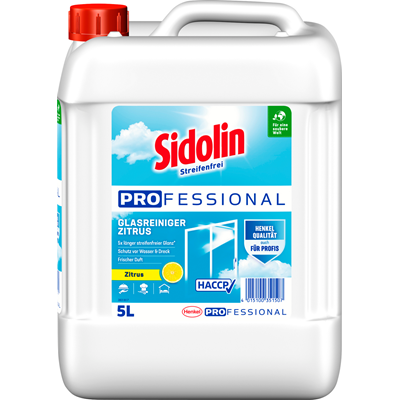 Sidolin Glasreiniger Zitrone flüssig 5 L