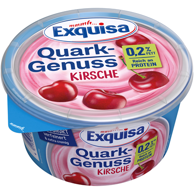 Exquisa Quarkgenuss Kirsch 500 g