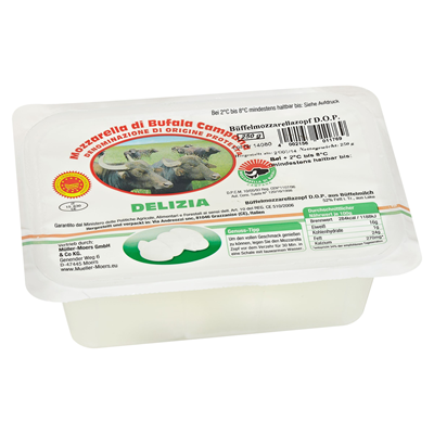 Delizia Büffelmozzarellazopf 52 % Fett 250 g