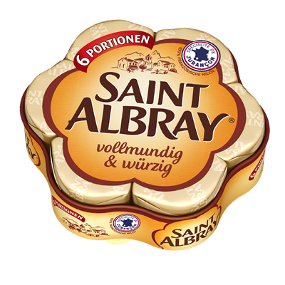 Saint Albray Rotschimmelkäse  Weichkäse 180 g