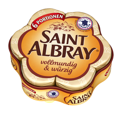 Saint Albray Rotschimmelkäse Weichkäse 180 g