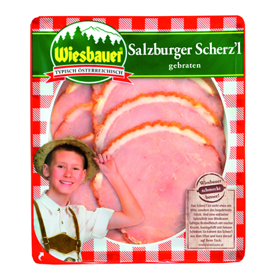 Wiesbauer Salzburger Scherz’l Gekochter Schinken  80 g