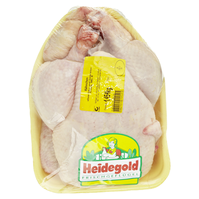 Hähnchen ohne Innereien  1 kg - 1,4 kg