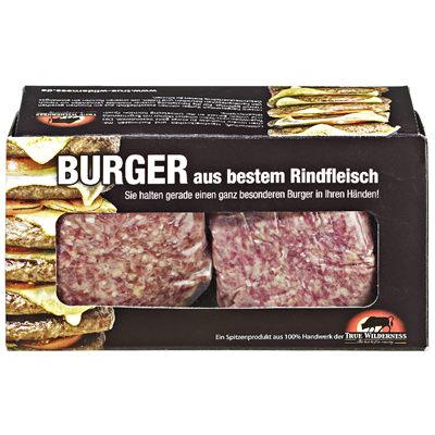 True Wilderness Dry Aged Beef Burger 4 Stück True Wilderness Dry Aged Beef Burger 4 Stück