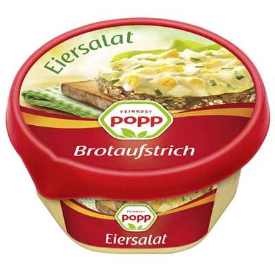 Popp Brotaufstrich Eiersalat 150 g
