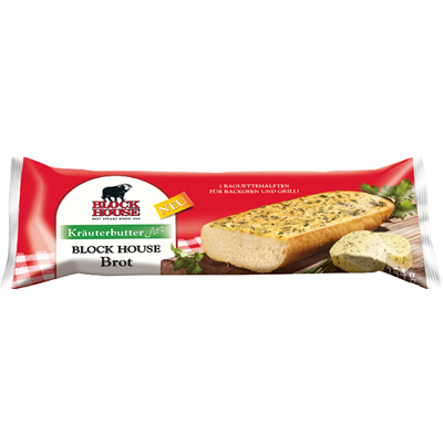 Block House Brot Kräuterbutter Art  254 g