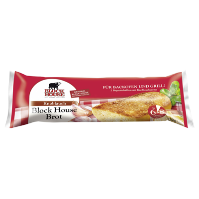 Block House Brot Knoblauch  250 g
