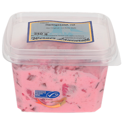 Werner Lauenroth MSC Heringssalat rot  340 g