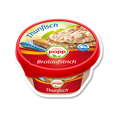 Popp Brotaufstrich Thunfisch 150 g
