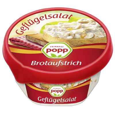 Popp Brotaufstrich Geflügelsalat 150 g