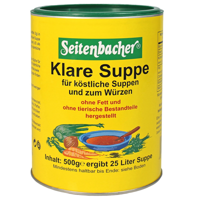 Seitenbacher Klare Suppe, vegan 500 g