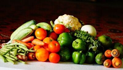 Gemüse unverarbeitet